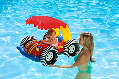 image for Poolmaster 81549 Learn-to-Swim Swimming Pool Float Baby Rider with Sun