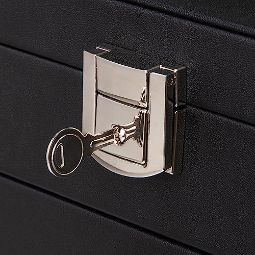 Feiyan Organize Your Jewelry In Style 5-Layer Leather Jewelry Box - Large Capacity, Flexible Partitions, And Elegant Design #TOP6