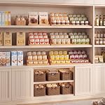 Expandable Bamboo Can Rack Organizer for Pantry, 3-Tier Can Storage Holder - Image 5
