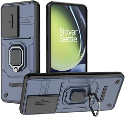 Vista 14 de Compatible con carcasa de soporte Honor 90 5G, con cubierta deslizante para lente de cámara compatible con funda Honor 90 5G REA-AN00 REA-NX9