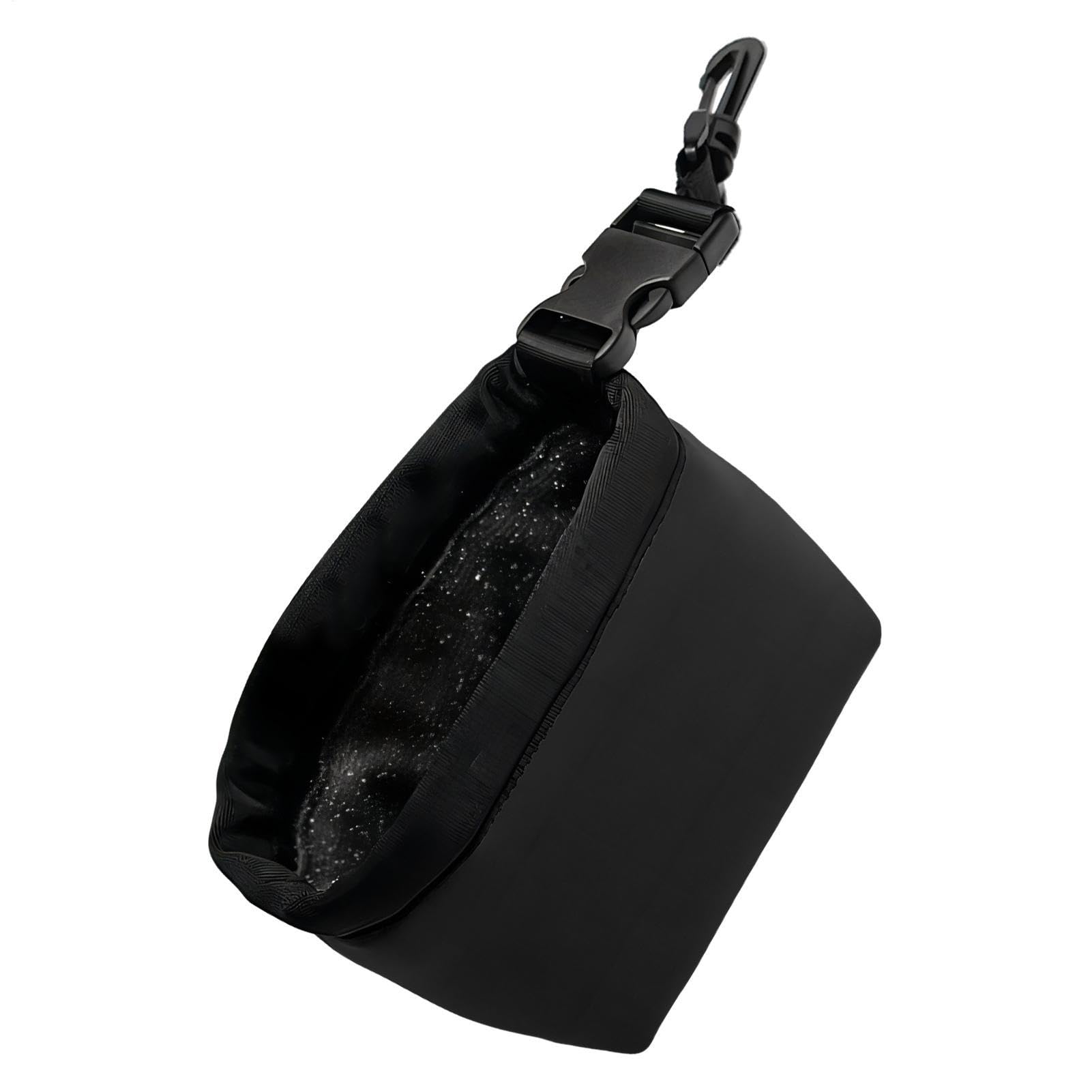 Sacca Per La Pulizia Delle Mazze Da Golf, Tasca Per La Pulizia Della Sacca Per La Pulizia Delle Palline Da Golf, Scrub Profondo Staccabile Da Uomo, Staccabile E Portatile Multifunzionale, Colore Nero,