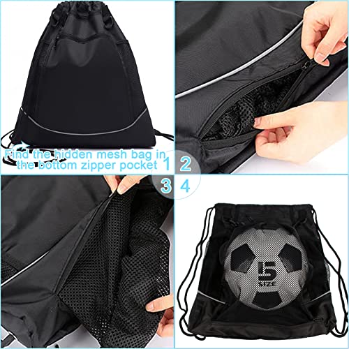 STAY GENT Mochila Deportiva para jóvenes, Football Soccor fútbol, Baloncesto, Voleibol y fútbol Hombre y Mujer niños y jóvenes Bolsa para Deporte, Escolar, Senderismo, Gimnasio, Viaje, Playa, Sport - imagen 3