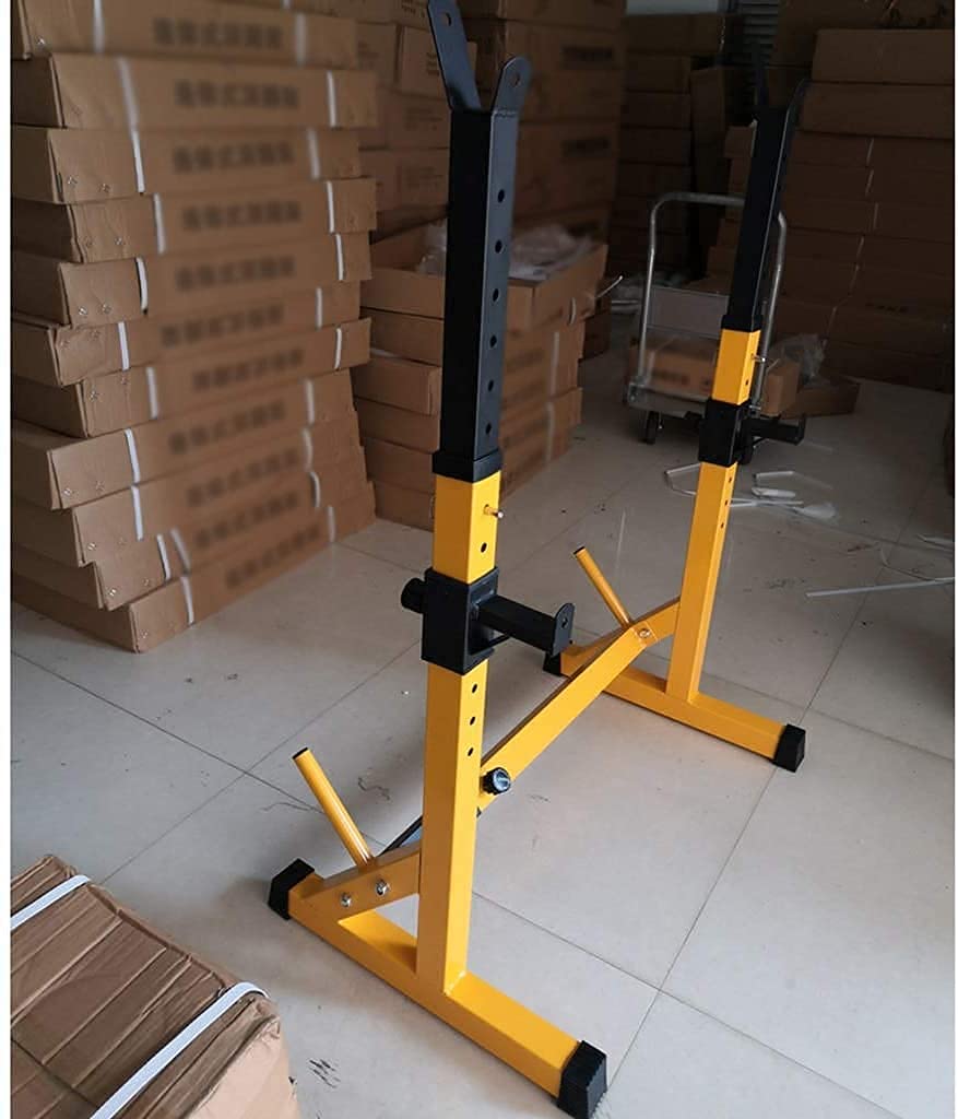 Rack per Squat Multifunzionale, scaffale per Allenamento di Forza per Palestra Interna, Rack per bilancieri da Uomo, Solo Vendita di scaffali per Squat Rack