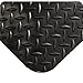Wearwell 497.1x2x42BK Smart Diamond Plate UltraSoft Mat, 42