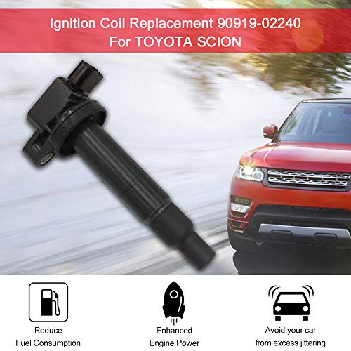 RuleaxAsi Substituição da bobina de ignição 90919-02240 compatível com Toyota SCION