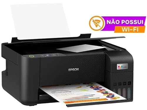 Epson_BR, Multifuncional, EcoTank L3210 - Tanque de Tinta Colorida, USB, Bivolt 50-60 Hz