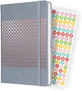 SIGEL J2209 Jolie weekly planner 2022 - 13,5 x 20,3 cm - hardcover - 174 pages - grey