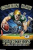 Trends International NFL Green Bay Packers - End Zone 17 Wall Poster, 22.375' x 34', Unframed Version