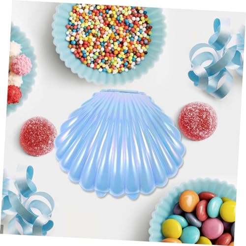 Cabilock 10 Peças Caixas Caixa De Doces Recipiente De Doces Sereia Festa Favor Sereia Caixas De Pres