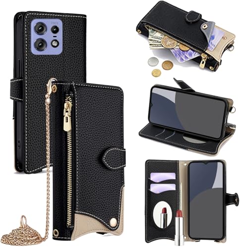 For Motorola Edge 50s Pro �P�[�X �蒠�^ �V�����_�[ For ���g���[�� �G�b�W50s�v�� �J�o�[ ���z�^ ���|�� ��+�c 2�|���� �΂߂��� ���ϋ��t�� ������� �W�b�p�[���K���� �J�[�h���[ ���u�� �����O�X�g���b�v �ω��� 