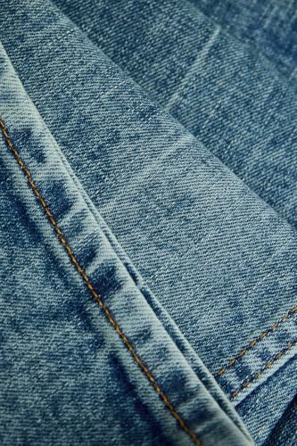 Image of SNITCH Men Slim Fit Jeans| Streetwear Acid Wash Denim for Casual Outings| Stretchable Spandex Blend & Durable Cotton Fabric for All-Day Modern Urban Style