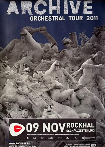 Affiche Orchestral Tour 2011 grand poster pour mur vide 60x84