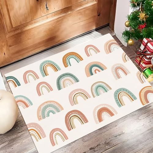 Alfombra de dibujos animados lavable para decorar el pasillo interior de forma acogedora 3