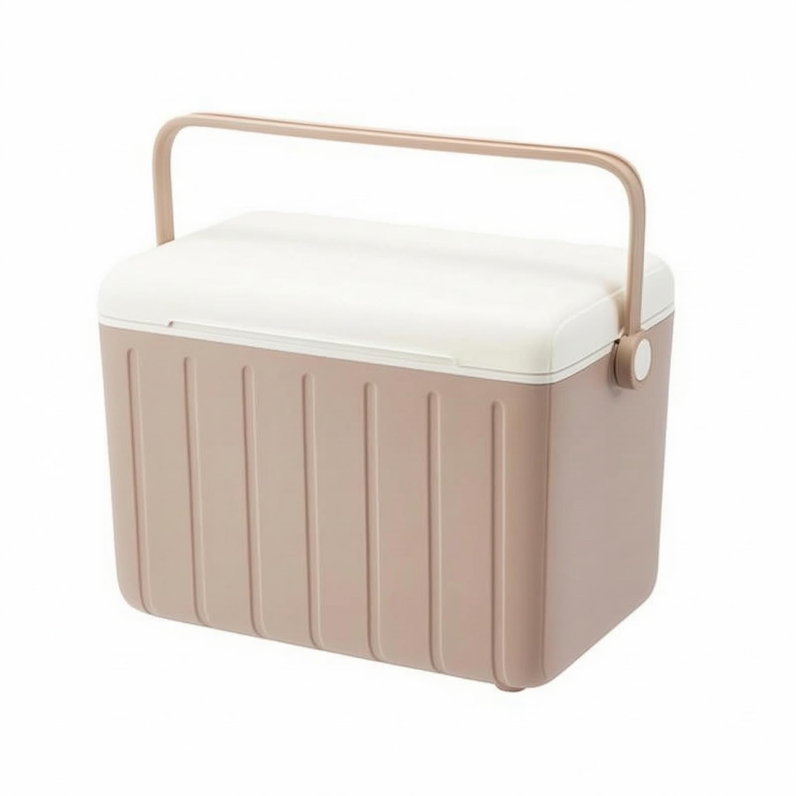 Borsa Frigo Isolante Portatile Contenitore Termico Scatola Ghiaccio Cesta Termica Rigida con Maniglia Rinforzata E Coperchio Adatta per Campeggio Pesca Picnic Feste All’aperto