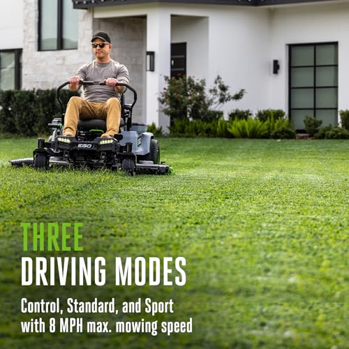 Image of EGO Power+ Z6 Zero Turn Electric Riding Lawn Mower, 52 inch Deck - ZT5216L