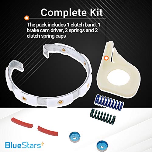 image for BlueStars Ultra Durable 285790 (6 Pads) Washer Clutch Lining Kit Repla