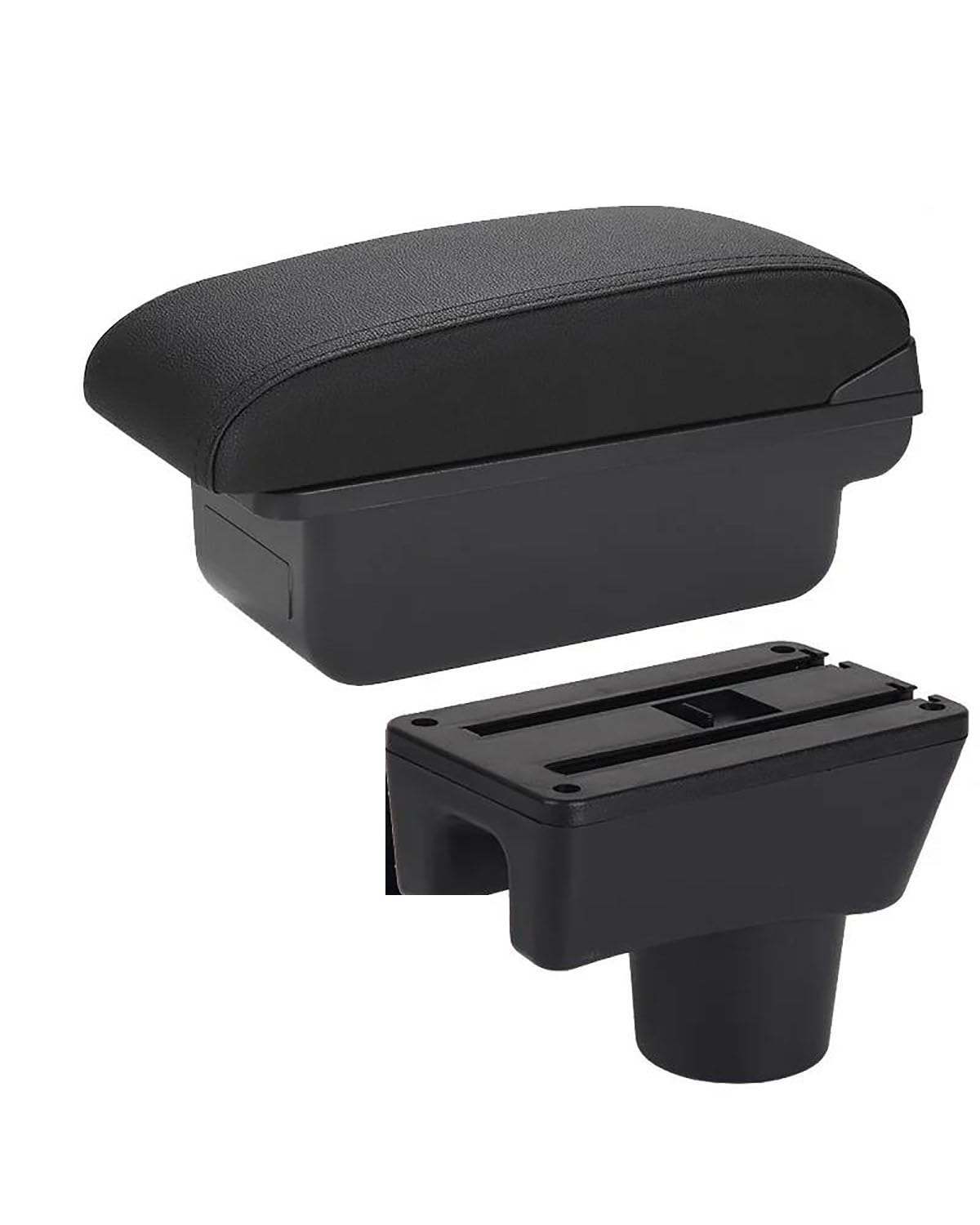 Bracciolo Auto Per Aygo X 2012-2019 Box Bracciolo Retrofit Parti Di Stoccaggio(C2 Black line NO USB)