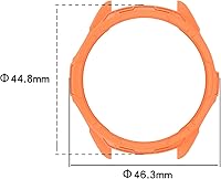 Vista 6 de Disscool Funda compatible con Garmin EPIX Pro de 1.654 pulgadas/Fenix 7S Pro/Fenix 7S, PC, ligera, resistente a los arañazos, funda protectora