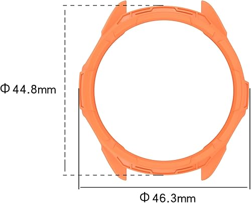 Miniatura 9 de Funda compatible con Garmin EPIX Pro de 2.008 inFenix 7X ProFenix 7X, Disscool Soft Anti Drop PC Fundas protectoras de repuesto Accesorios para