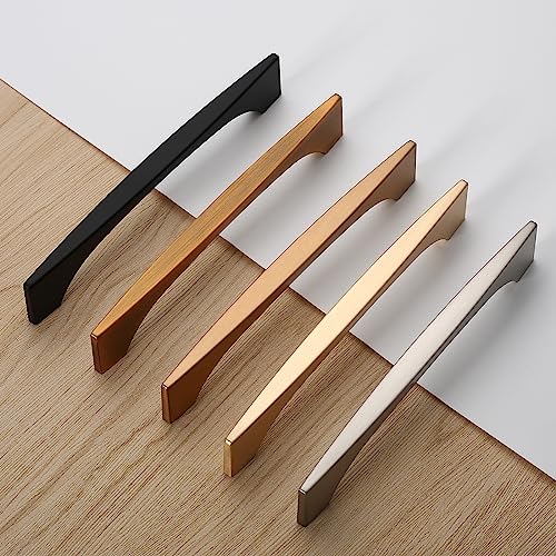 Asidrama 10 Pack 7.5 Inch(192mm) Champagne Bronze Kitchen Cabinet Handles, Cabinet Pulls Kitchen Cabinet Hardware for Cupboard Drawer Pulls by Asidrama - Used condition - Image 6