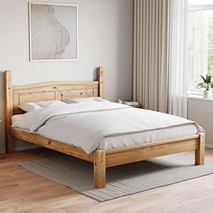 Vida Designs Corona Bed Frames Complete (Double | No Mattress | Low Foot)