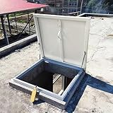 dachausstieg verglast 【Sicherheit und Diebstahlschutz】: Schnallenschloss-Design, einfach zu verriegeln, bequem zu bedienen, verhindert das Eindringen von Außenstehenden