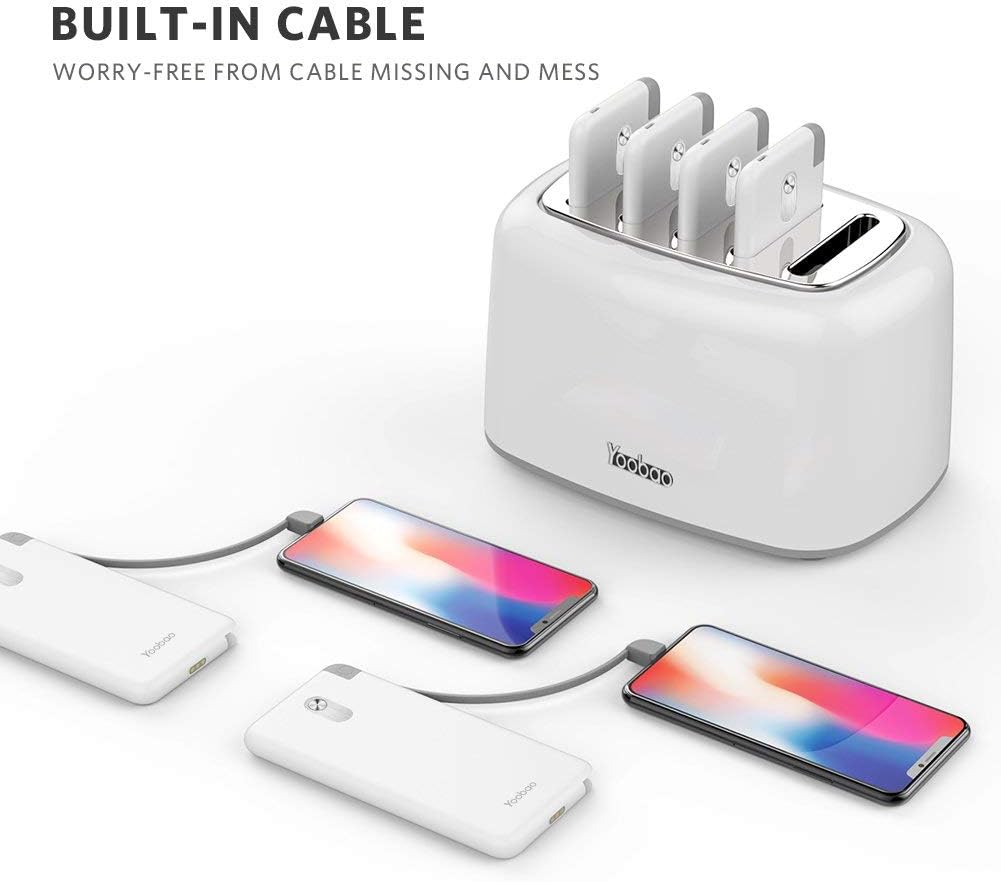 bundle sale of yoobao wireless charging station set extra 5pcs of usb c portable charger 10000mah