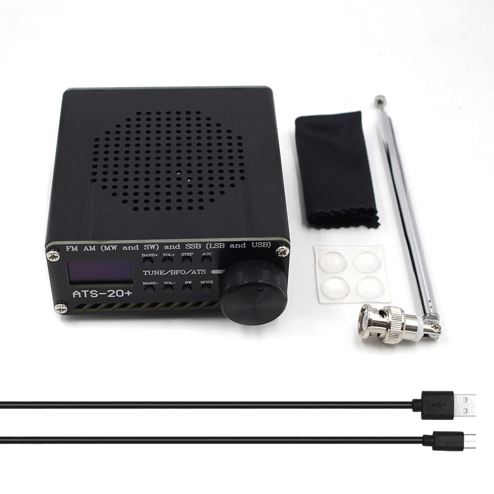 Récepteur Radio Pleine Bande Portable AM FM SSB Avec Antenne