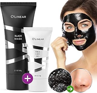 Black Charcoal Mask Blackhead Remover - Face Peel Off Mask With Natural Activated
