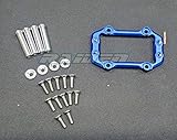 Aluminium Steering Servo Mount Set for Arrma Kraton Senton Talion Typhon Outcast - Blue