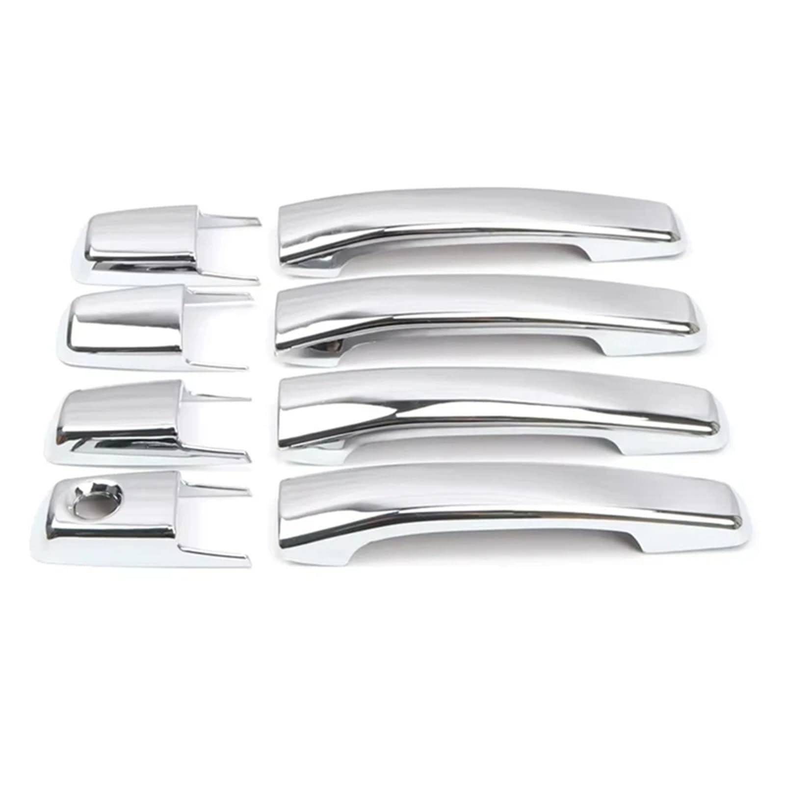 Rdwspli One Color Exterior Handle Shell Compatible With Mitsubishi For Pajero For V80 2007-2019 Door Handle Cover Trim Exterior Door Handle Cover Outside