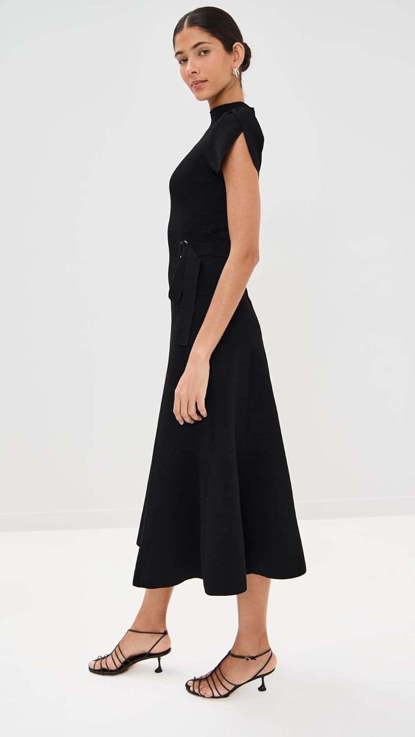 3.1 Phillip Lim Women's Compact Rib Tulip Dress - Image 4