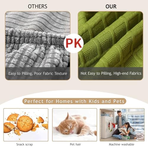 Fundas protectoras para asientos de banquetes lavables elásticas y gris claro 7