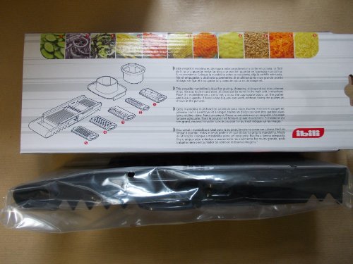 Ibili Râpe à inserts Easycook 30 cm Éminceur pour fruits et légumes - vue 5