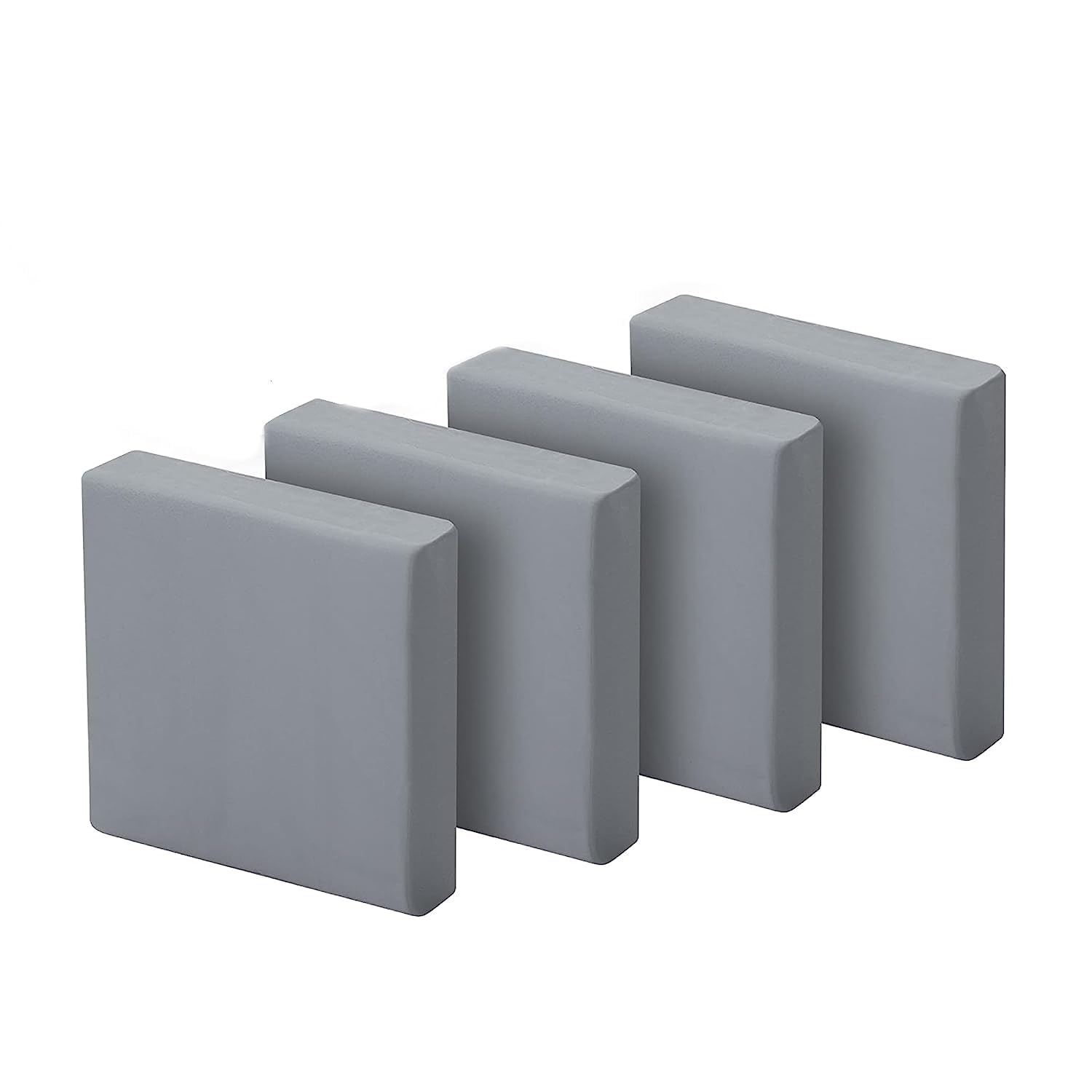 4pc Art Knedable Eraser Artist Rubber for Drawing, Artist Eraser, Drawing Erasers, Art Gum Eraser (Pack of 4, Grey)