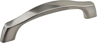Richelieu | Newtonbrook 3 3/4-in (96 mm) Brushed Nickel Arched Cabinet Pull