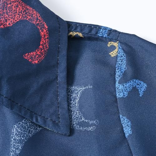 Boys Summer Hawaiian Polo Shirts Short Sleeve Aloha Shirts Kids Toddler Tropical Button Down Tops Active Golf Shirt3