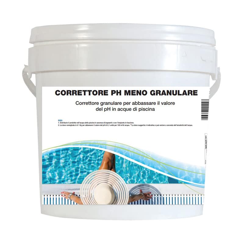 Virsus Correttore PH Meno Piscina - Granulare 8 Kg Per Abbassare PH Alto - Foto 12