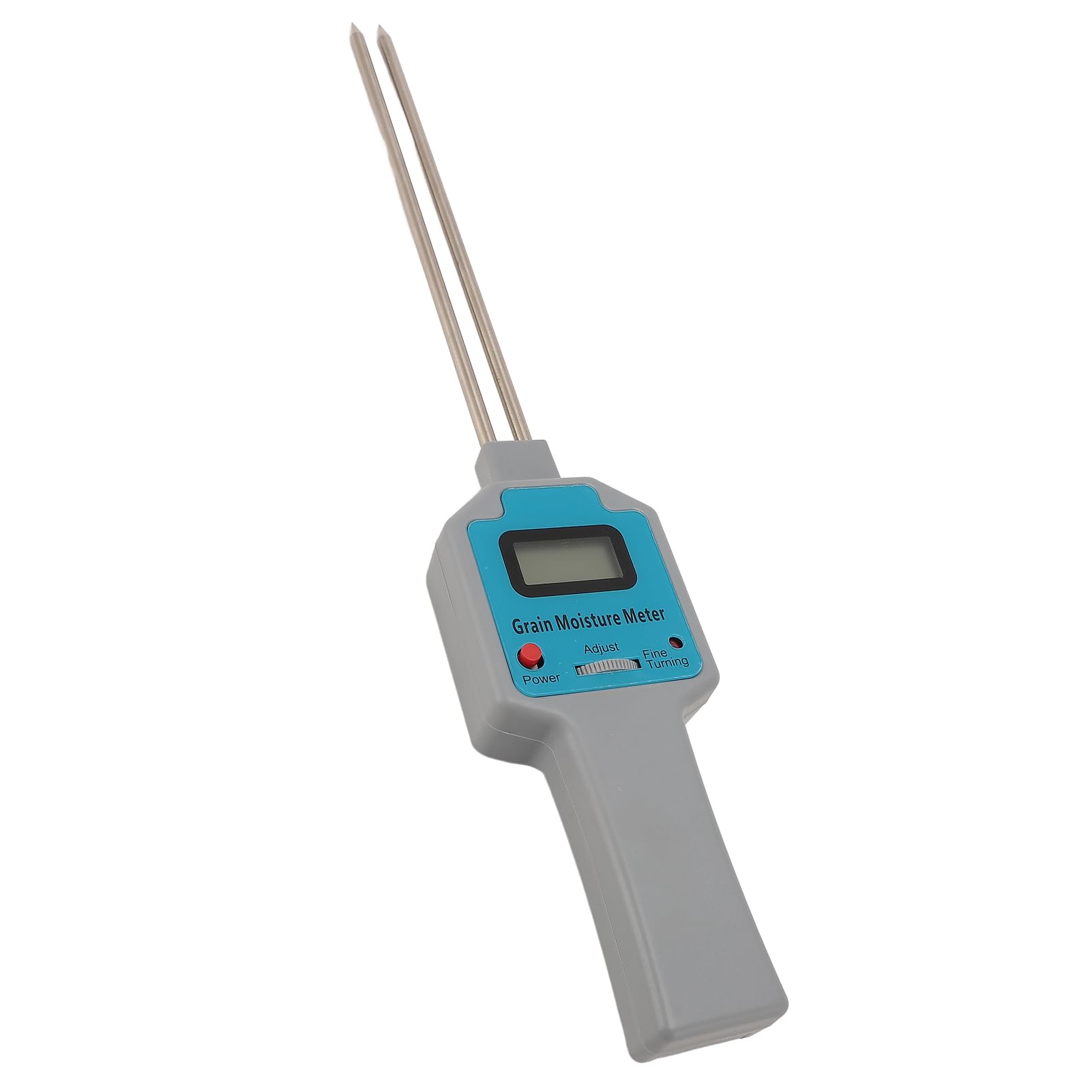 Medidor de Humedad de Grano, Pantalla con Retroiluminación LED, Probador de Humedad de Heno, Medidor de Humedad de Grano Portátil, Sonda Analizadora de Contenido de Agua