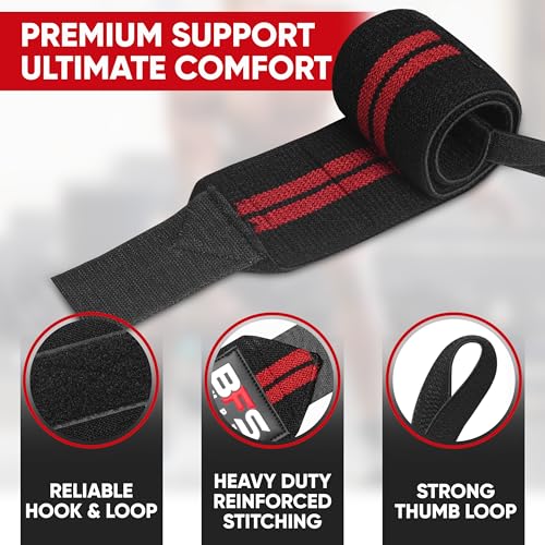 Wrist-Wraps-for-Weightlifting18-Premium-Quality-Wrist-Straps-for-WeightliftingWeight-Lifting-Wrist-Wraps-with-Thumb-Loop-for-Curls-DipsPowerlifting-Weight-Training-Men-Women