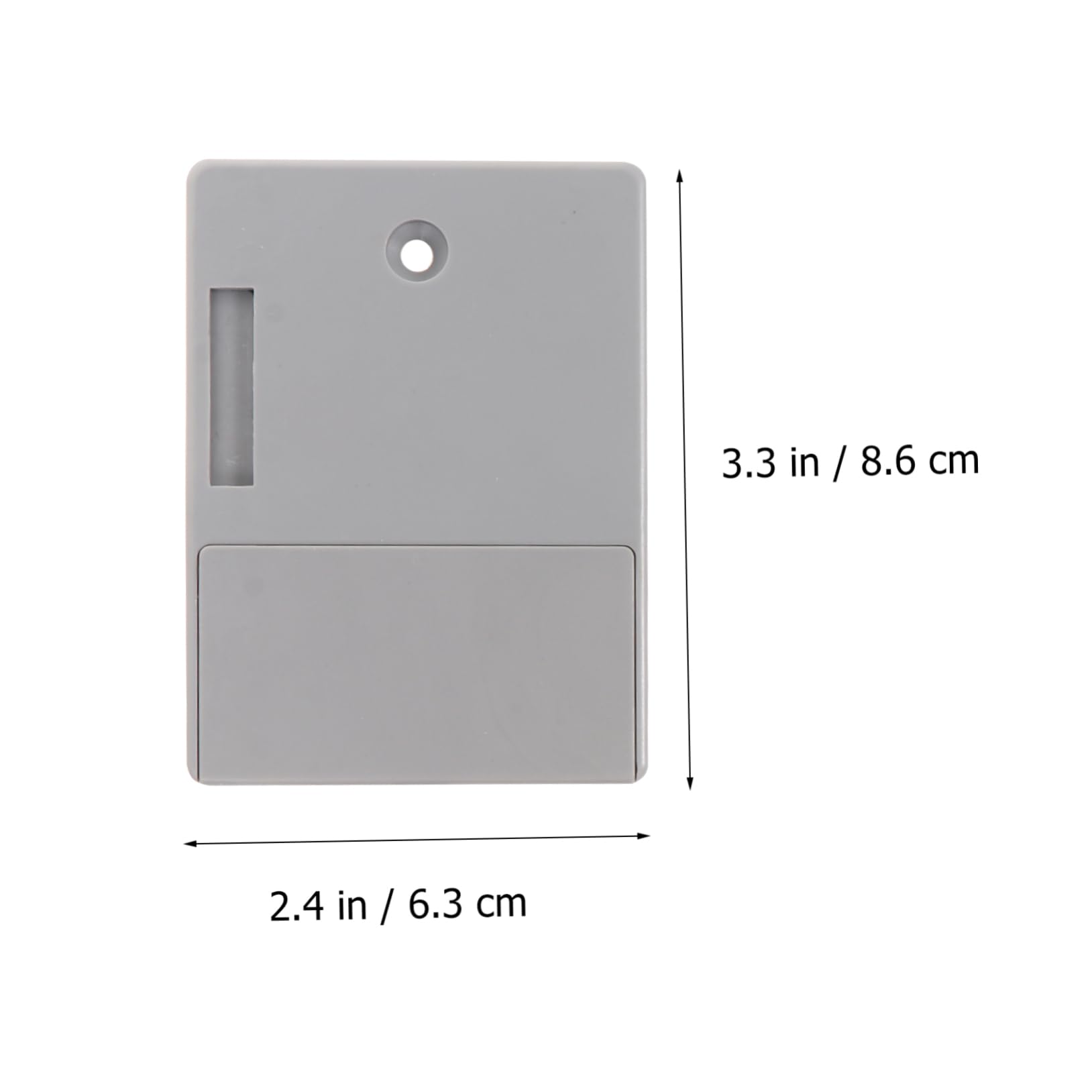 Uonlytech Lot De 2 Serrures De Tiroir Pour Armoires Installation Facile Autonomie De La Batterie Abs Ignifuge Acier Inoxydable