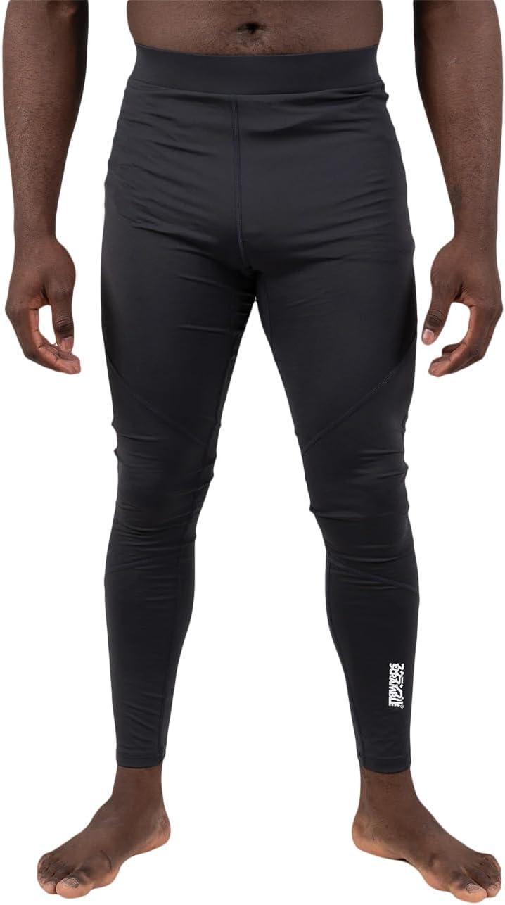 SCRAMBLE Shinobi Premium Compression Spats - Black