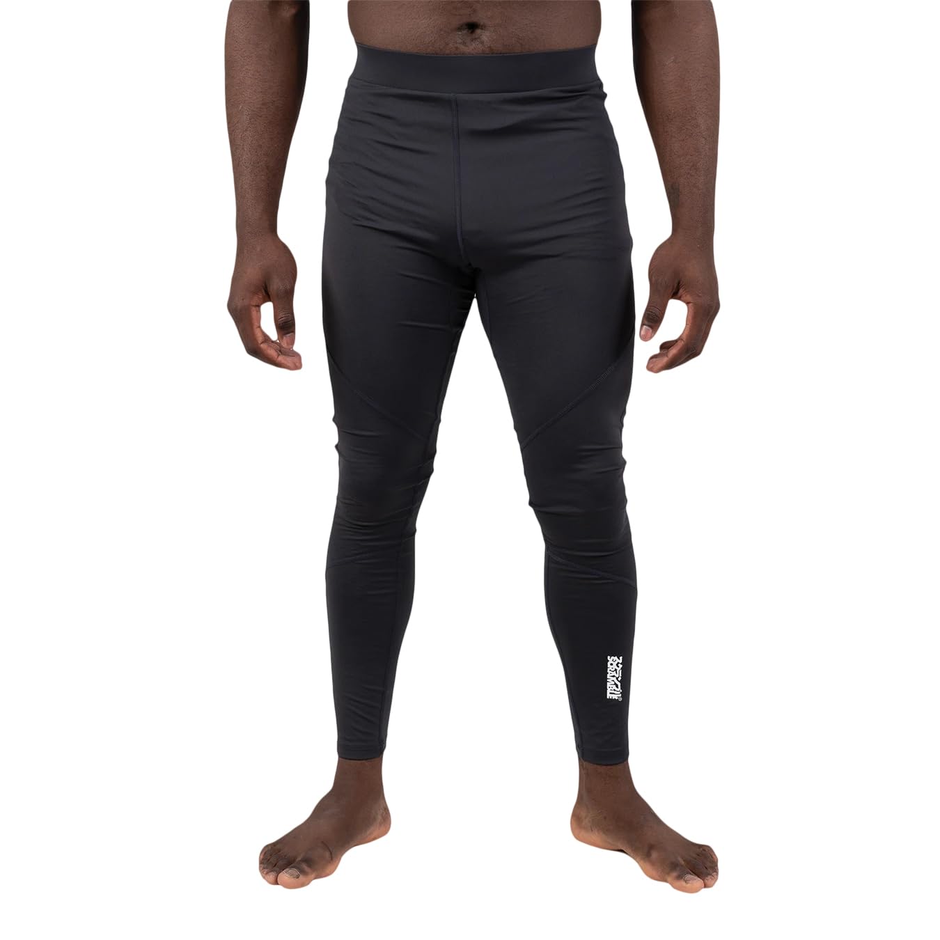 SCRAMBLE Shinobi Premium Compression Spats - XL - Black