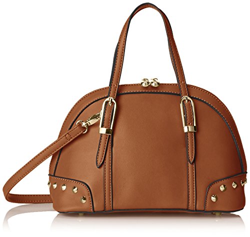 MG Collection Irina Mini Studded Satchel Shoulder Bag