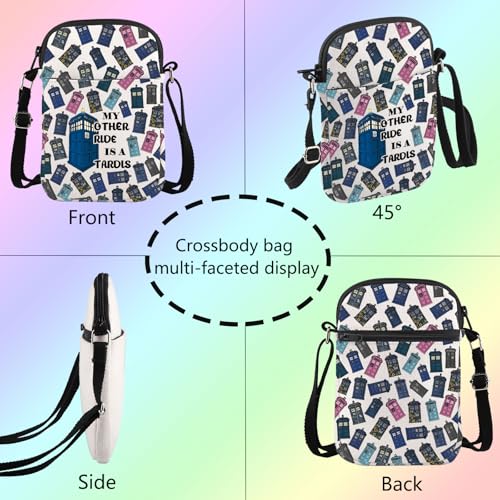 Doctor Inspire Crossbody Bag Police Box Tour Shoulder Bag Policeman Box Doctor Theme Merchandise3