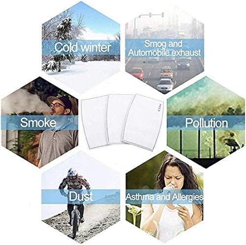 (100pcs) Replaceable Kids-Size PM2.5 Face Cover Filters, Kids Protective Filters for Mask