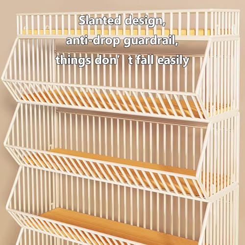 Présentoir de supermarché à 5 étagères avec roulettes 60x45x140 cm - 6