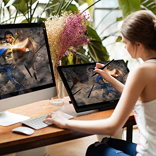 Caneta de desenho Huion KAMVAS 20 com tela HD de sensibilidade à pressão 8192 – 49,5 cm