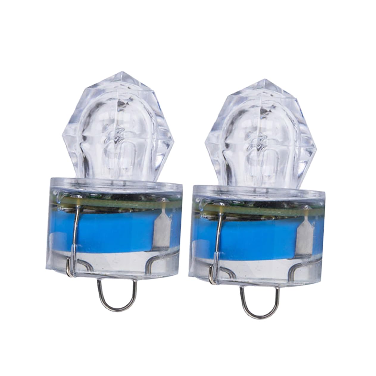 Abaodam Led Underwater Fishing Light Night Fishing Fish Gathering Light Lure Waterproof Underwater for Aquarium Pond and River Random Color