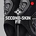 G-Form Pro-X Ankle Guard - Flexible Guards for Athletes - Biker & Soccer Ankle Protective Gear - Unisex Pads for Protection & Support - Black, Youth One Size
